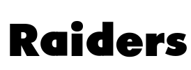 Raiders Font Image
