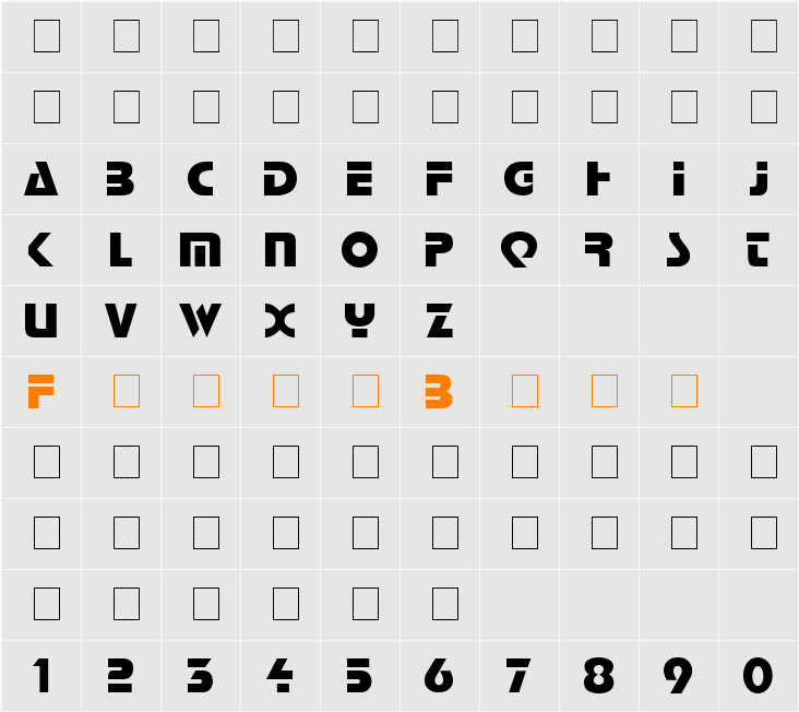 Stop Character Map