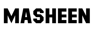 Masheen Font Image