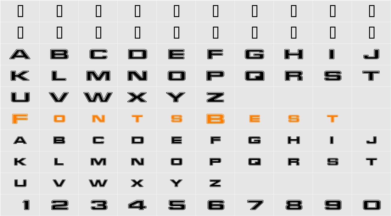 RedAlertExtended Character Map