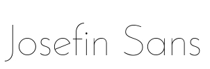 Josefin Sans