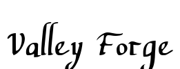Valley Forge Font Image