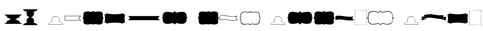 KG Flavor and Frames Five Font Image
