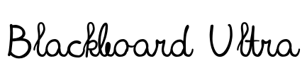 Blackboard Ultra