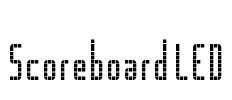 Scoreboard LED