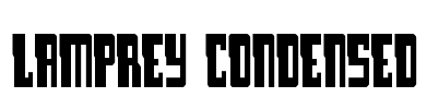 Lamprey Condensed Font Image