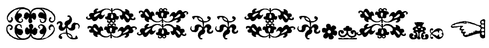 IM FELL FLOWERS 2 Font Image