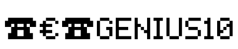 PEPgenius10 Font Image