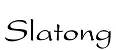 Slatong Font Image