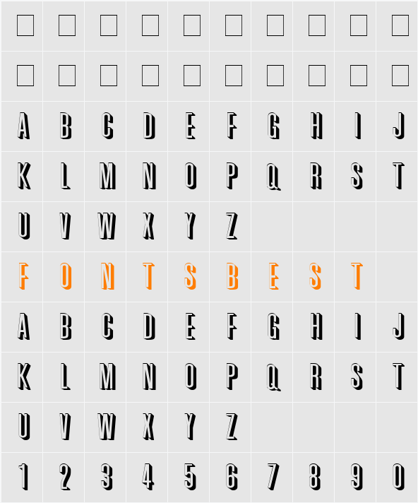 Phoenix Wide Character Map