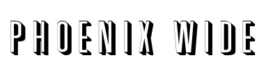 Phoenix Wide Font Image