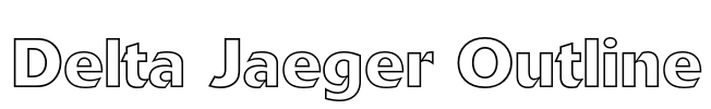 Delta Jaeger Outline