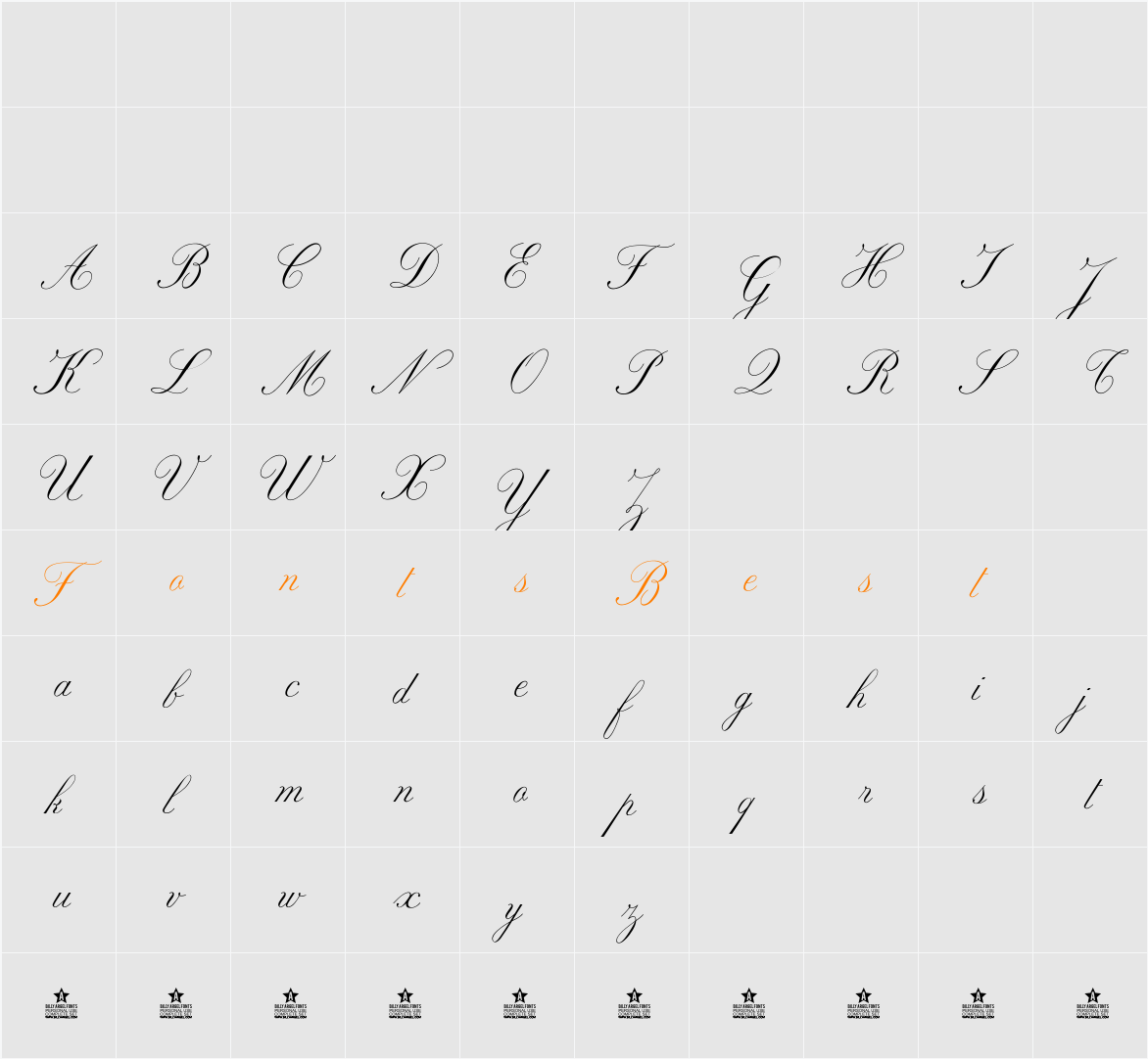 Marriage Moment Personal Use Character Map