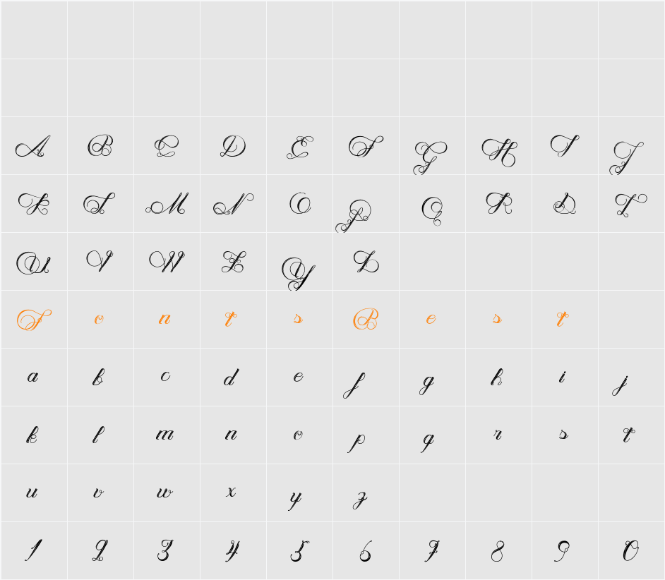 Nenuphar of Venus Character Map