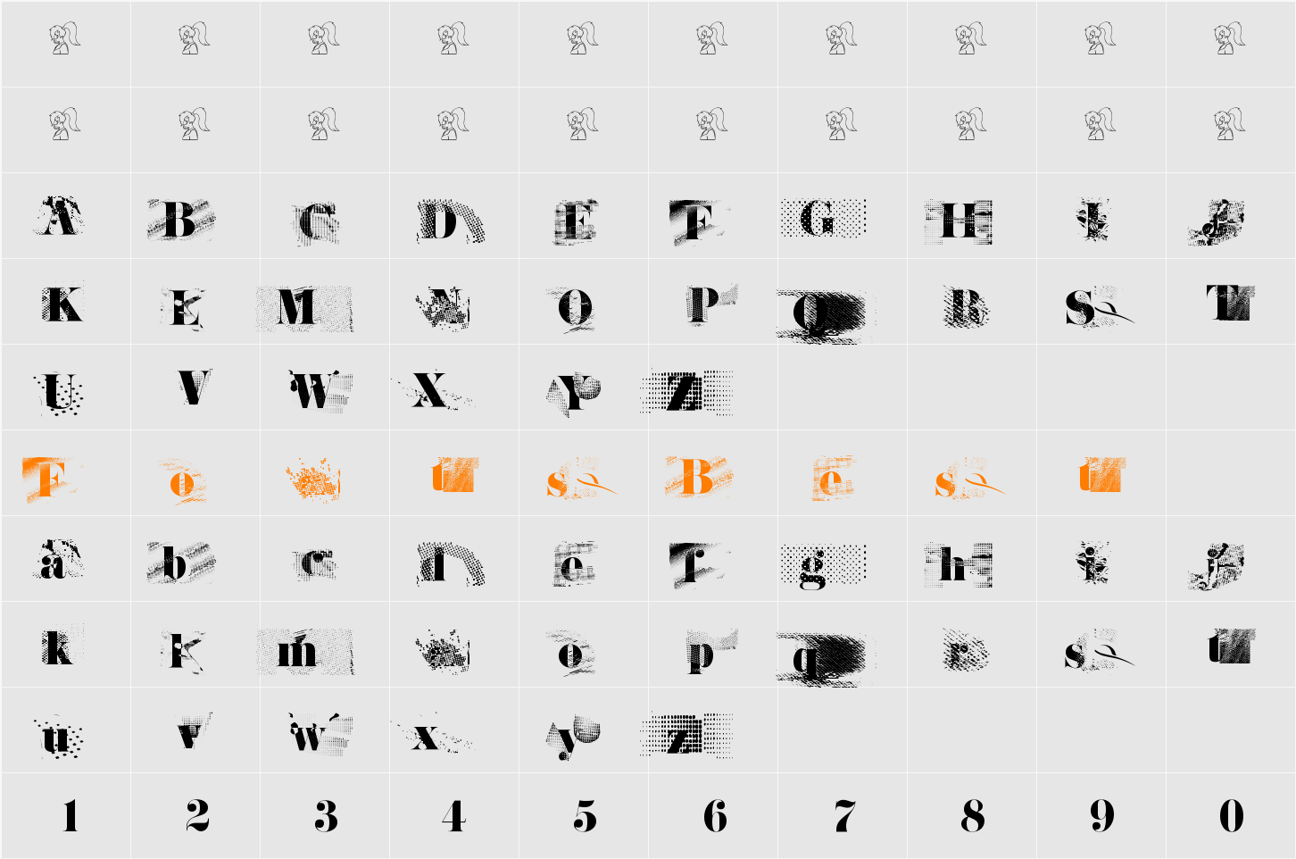 Janda Rage Character Map