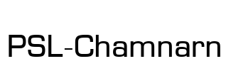 PSL-Chamnarn Font Image