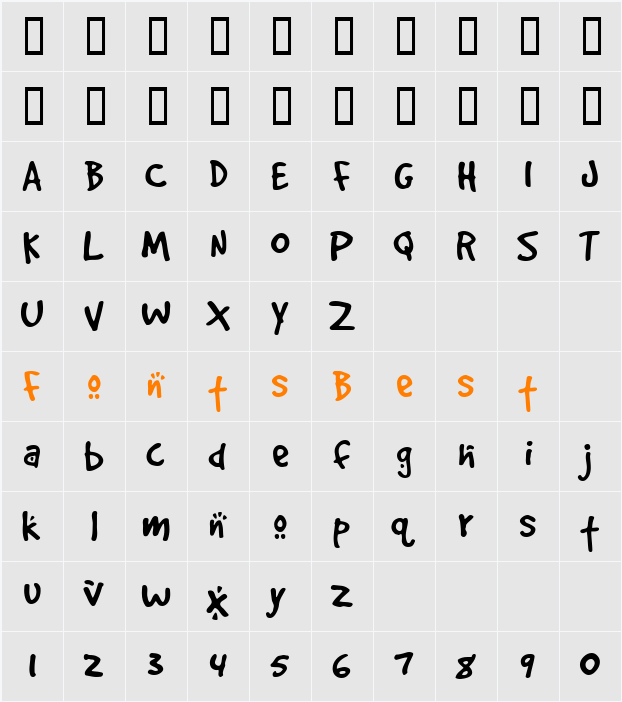 GoodDog Cool Character Map