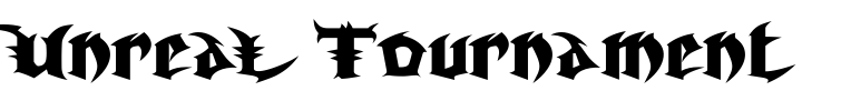 Unreal Tournament Font Image