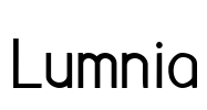 Lumnia Font Image