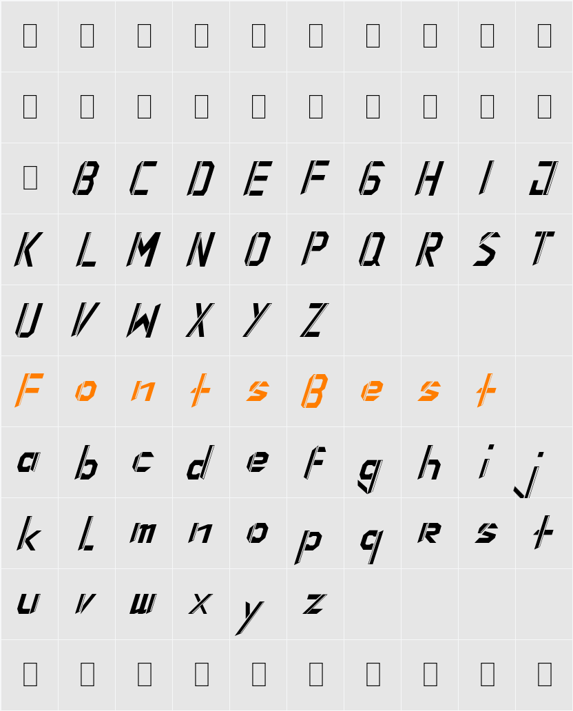 The Change Character Map