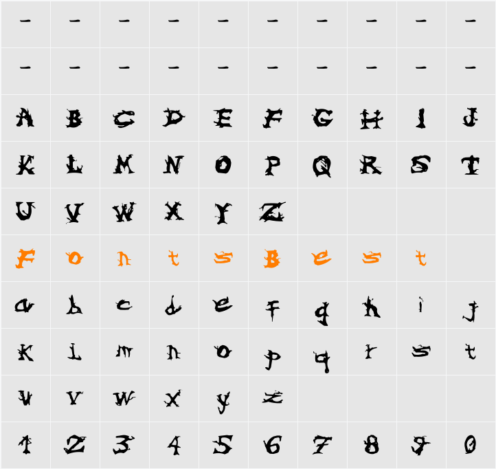 Symbiotic Character Map