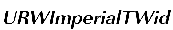 URWImperialTWid Font Image