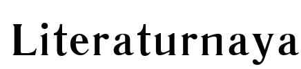 Literaturnaya Font Image
