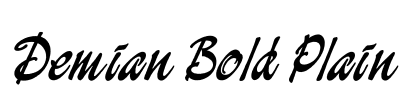 Demian Bold Plain