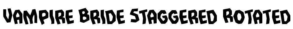 Vampire Bride Staggered Rotated