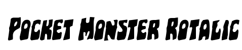 Pocket Monster Rotalic