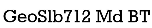GeoSlb712 Md BT