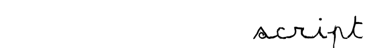 MATILDAS GRADE SCHOOL HAND_DEMO_script Font Image