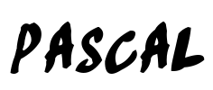 Pascal Font Image