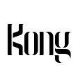 Kong Font Image