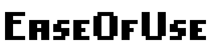 EaseOfUse Font Image