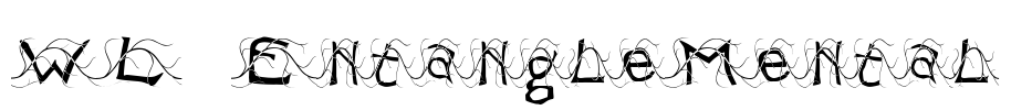 WL EntangleMental Font Image