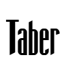 Taber Font Image