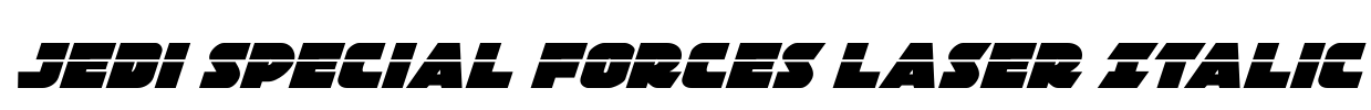 Jedi Special Forces Laser Italic