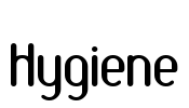 Hygiene Font Image