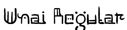Unai Regular Font Image