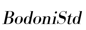 BodoniStd