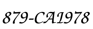 879-CAI978