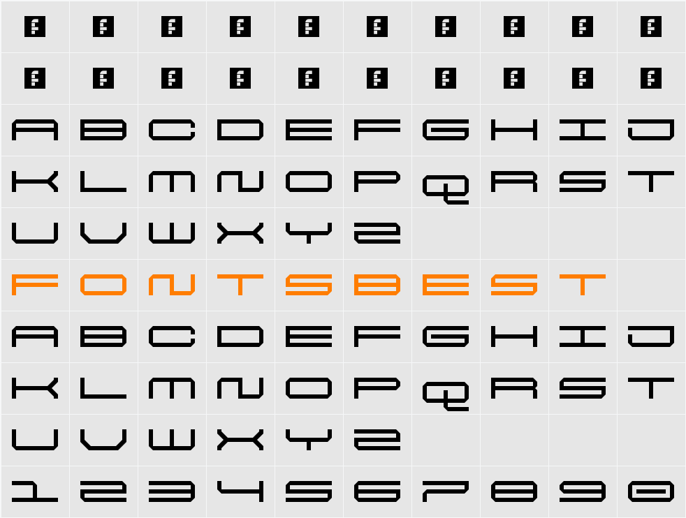 5Final Frontier Character Map
