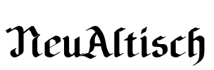 NeuAltisch Font Image