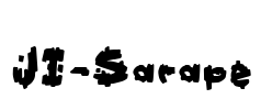 JI-Sarape Font Image
