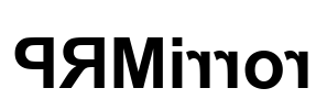PRMirror Font Image