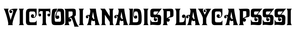 VictorianaDisplayCapsSSi Font Image