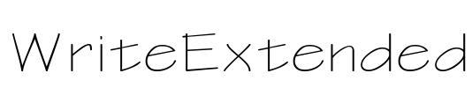 WriteExtended