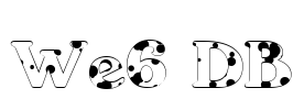 We6 DB Font Image