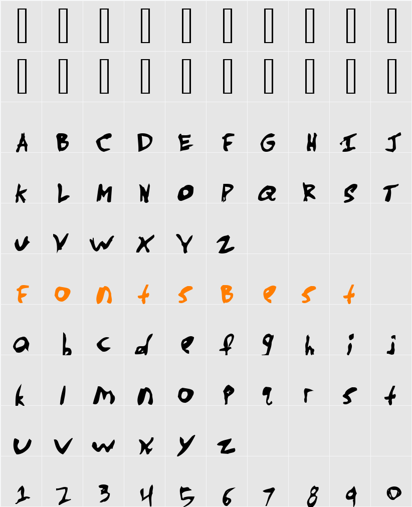 coattails Character Map